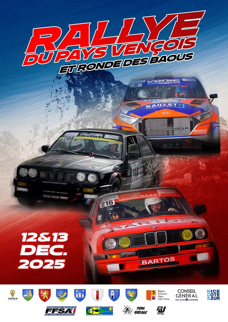 Rallye du pays vençois 2025