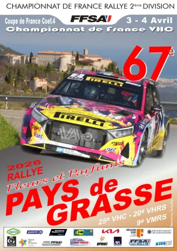 Rallye Grasse Fleurs et Parfums édition 2026, Grasse, ProDom